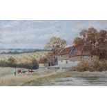 19th century English SchoolA Maritime sceneWatercolour14 x 28cmTogether with a second watercolour (