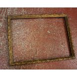 Three gilt gesso picture frames