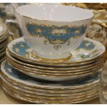 A Collingwood part tea set, Sadler part tea set and a Ridgeway part tea set