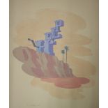 'Help'Lithograph, 18/40Indistinctly signed and dated 1992 76 x 65cm