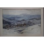 Francis A.W.T. Armstrong RBA RWA (1849-1920)A Pennine ViewWatercolour Signed lower left 22 x 35cm