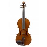 A Very Fine French Violin by H. C. Silvestre, Lyons circa 1880 Labelled: H. C. Silvestre Neveu a