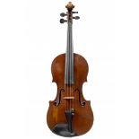 A Good Violin, attributed to and probably by Antonius Lucca, Verona 1915 Labelled: Antonius Lucca