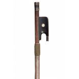 An English Silver-Mounted Violin Bow, probably by James Tubbs for W. E. Hill Stamped: W. E. Hill