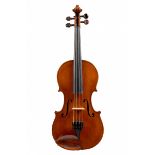 A Fine English Violin by Alfred Vincent, London 1924 Bearing the original label, dated 1924 The