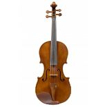 An English Violin by William Luff, London 1972 Labelled: William H. Luff, Maker, London 1972 Length