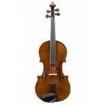 An Italian Violin by Leandro Bisiach, Milan 1925 Labelled: Leandro Bisiach da Milano fece L'Anno
