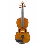 An Italian Violin by Auro Sissa, Cremona 1982 Labelled: Auro Sissa, Cremona ... 1982 Length of