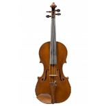 An English Violin by Alfred Vincent, London 1938 Labelled: Alfred Vincent, London 1938 Stamped on