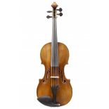 A Good Violin, probably Low Countries circa 1780 Unlabelled Length of back: 356mm Minor repairs to