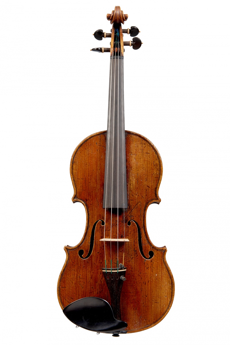 An Interesting Violin, possibly Italian circa 1900 Labelled: Carolus Antonius Tanegia, fecit in Via