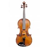 * A Fine English Violin by John & Arthur Betts, London 1859, after Amati Labelled: Arthur and John