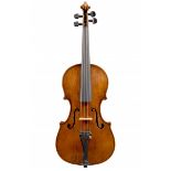 An Italian Violin, attributed to Gaetano Chiocchi, middle of the nineteenth century Faintly