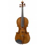 * A Good French Violin, first quarter of the nineteenth century Faintly labelled: Nicholas Lupot,