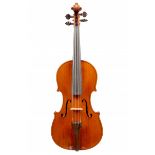 A Violin by Mario D'Aolio, Mantua 1970-75 Labelled: Gaetano Gadda di Mantova... Length of back: