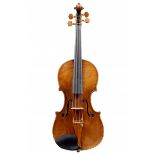 * A Fine and Interesting Italian Violin, first half of the nineteenth century Labelled: Sanctus