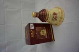 Boxed bells extra special whisky Christmas decanter 1996