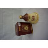Boxed bells extra special whisky Christmas decanter 1996