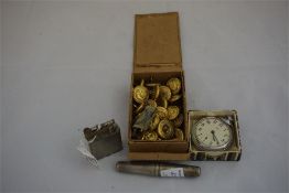 Folding cork screw and a Smith's empire pocket watch