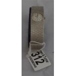 9ct white gold Rotary ladies watch