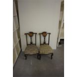 2 Late 19th century nursing chairs