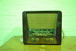 Marconi phone company valve radio. Working condition