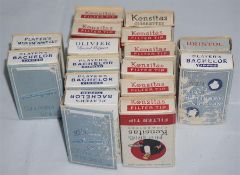 16 packets of cigarette cards by Kensitas, Players bachelor and Olivier