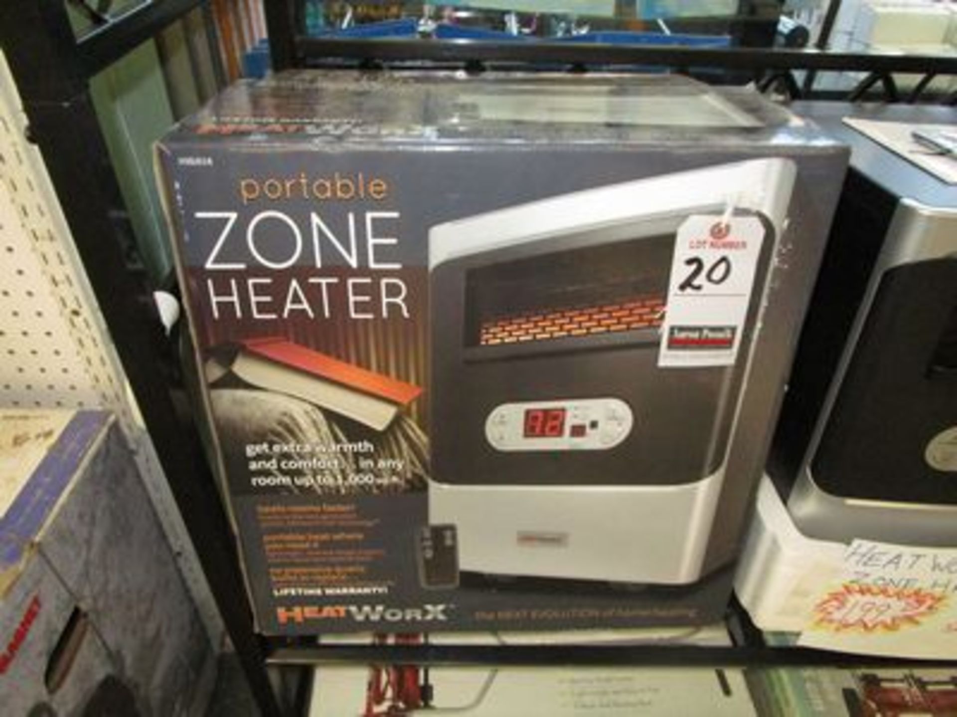 HEAT WORX PORT. ELEC. ZONE HEATER