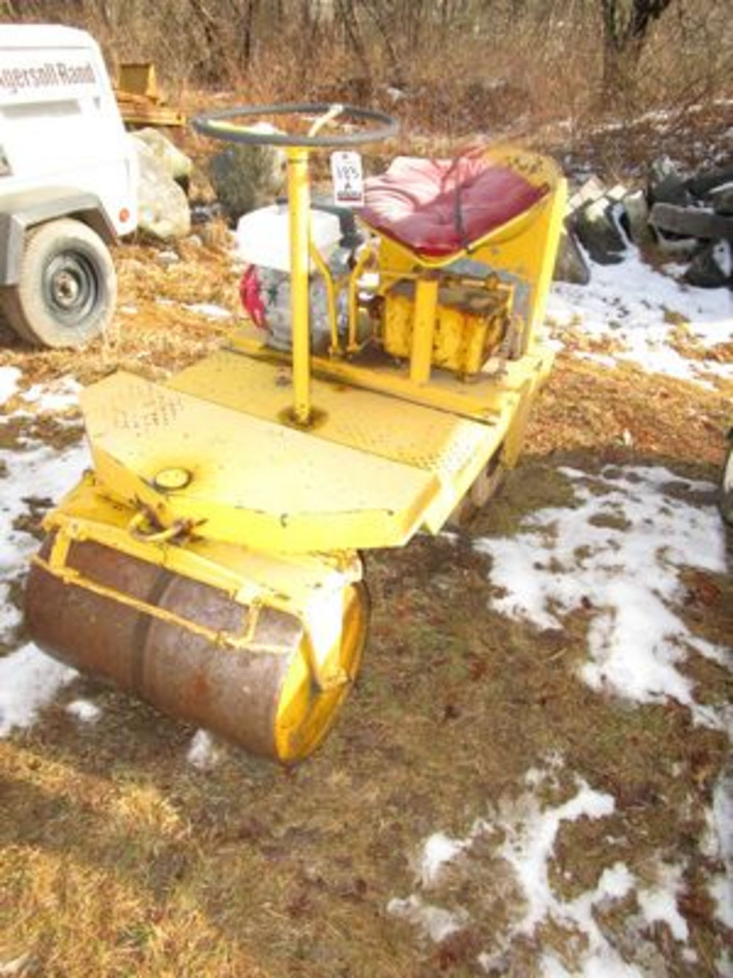 30" DOUBLE DRUM ROLLER W/ HONDA 9 H.P. GAS ENGINE