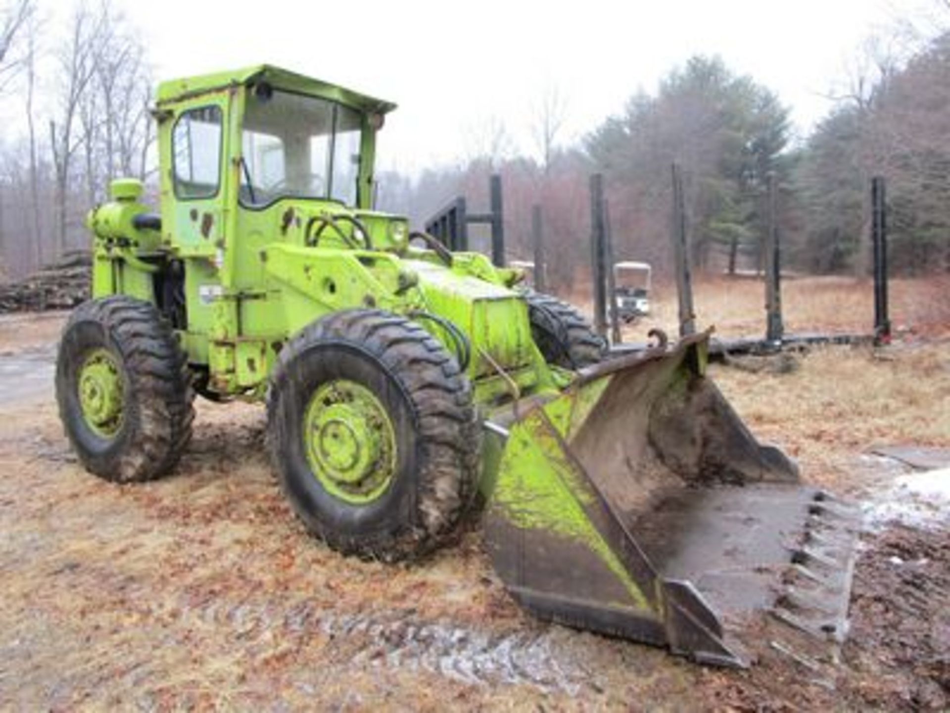 TEREX 72-51 WHEEL LOADER, CM, DIESEL ENG., 8' GP BUCKET, 16.00-24 TG TIRES, ENCLOSED HEATED CAB, (