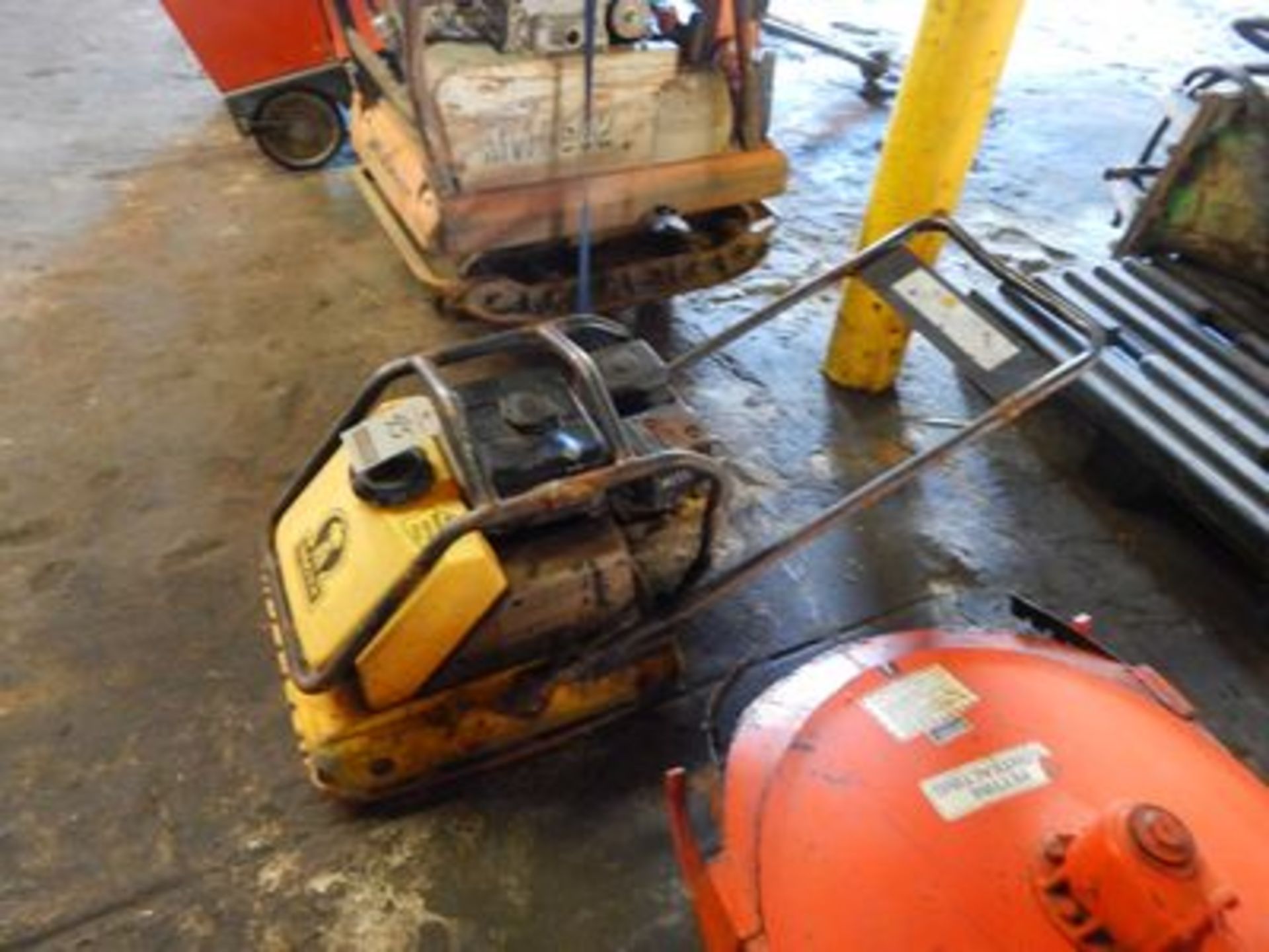 WACKER WALK-BEHIND PLATE COMPACTOR, GAS