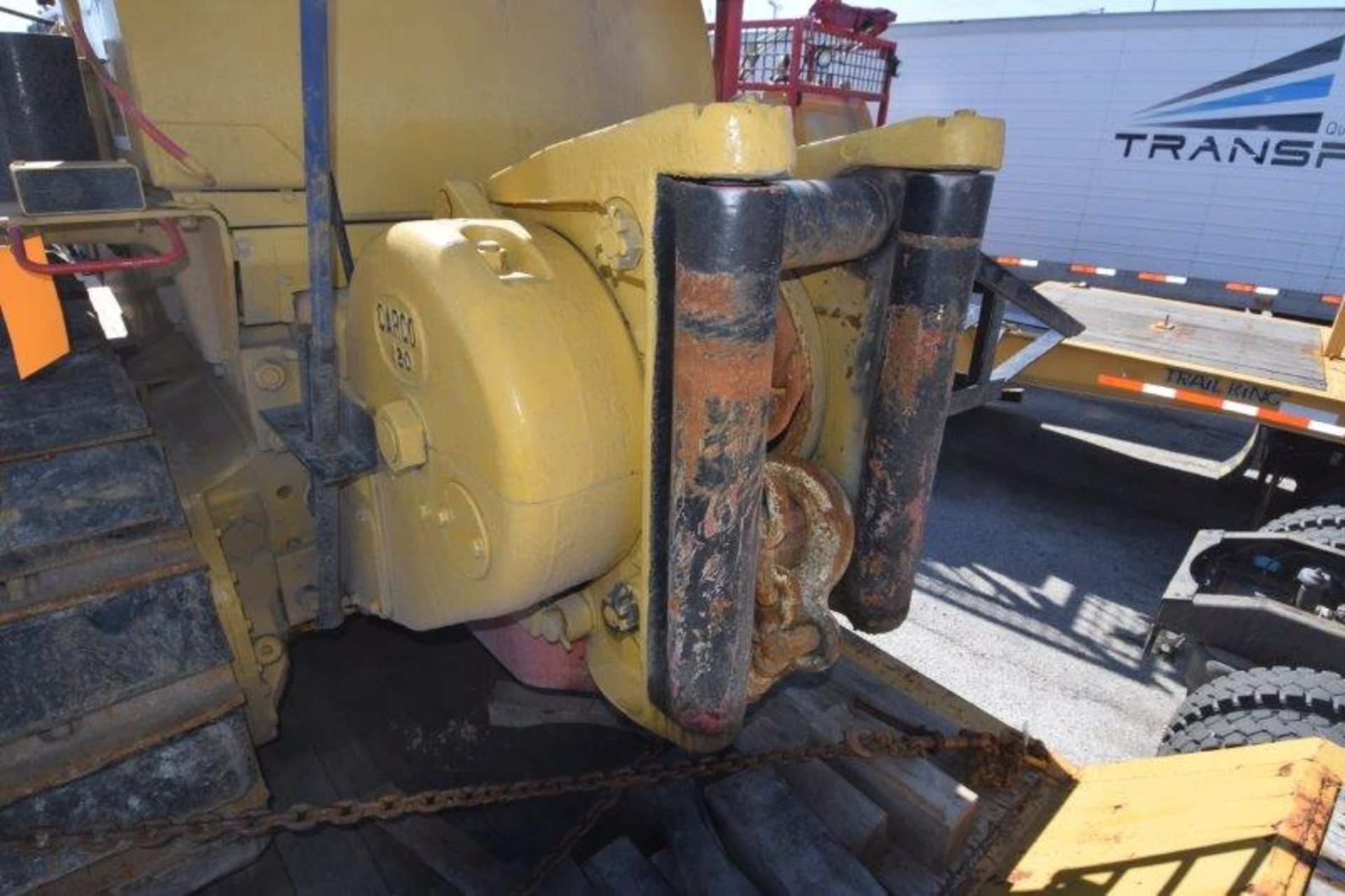 Peterbilt Tractor, Trail King Lowboy, Caterpillar 583H Pipelayer, Trailer with Auxiliary Equipment. - Image 8 of 68