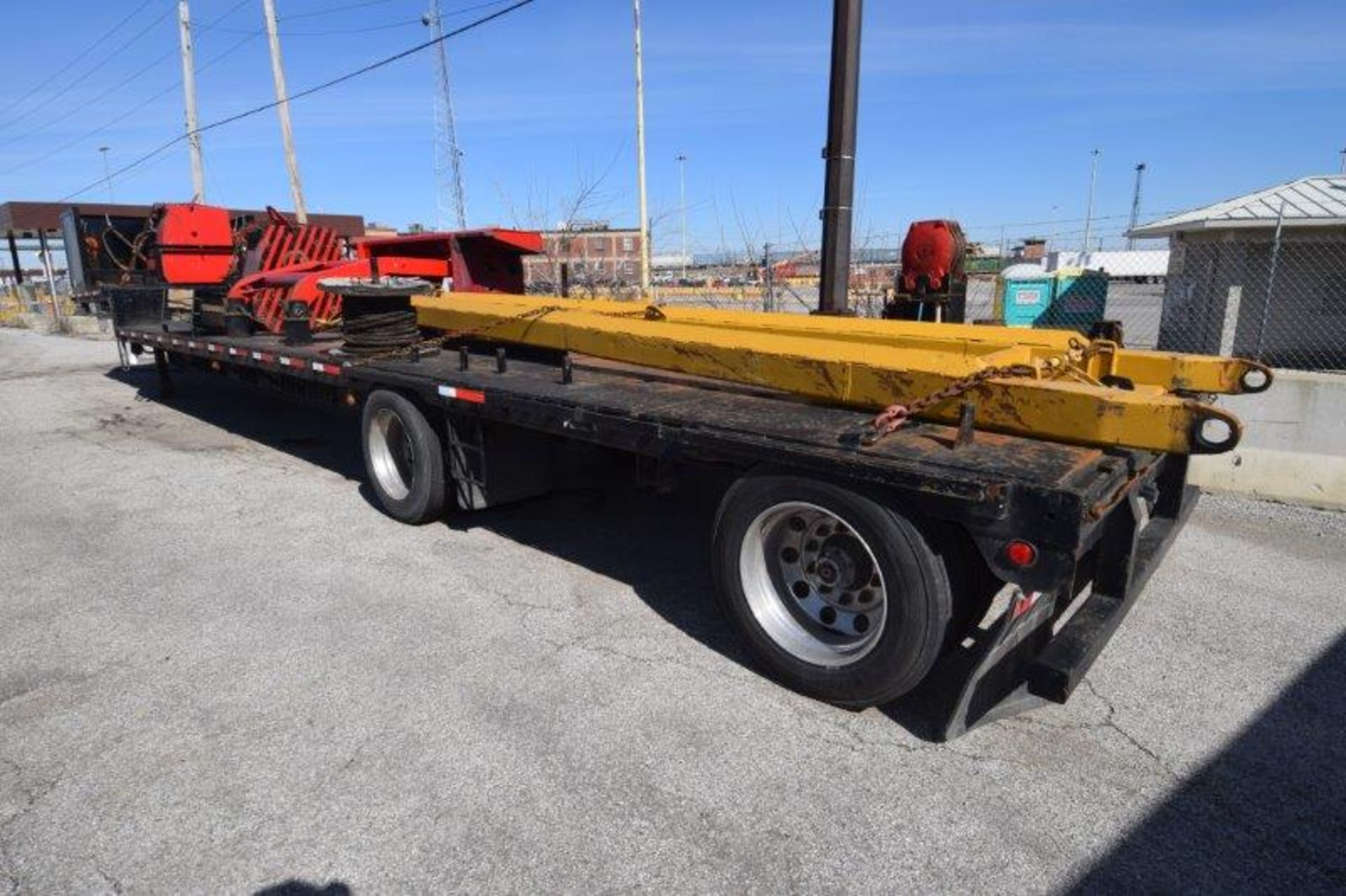 Peterbilt Tractor, Trail King Lowboy, Caterpillar 583H Pipelayer, Trailer with Auxiliary Equipment. - Image 51 of 68