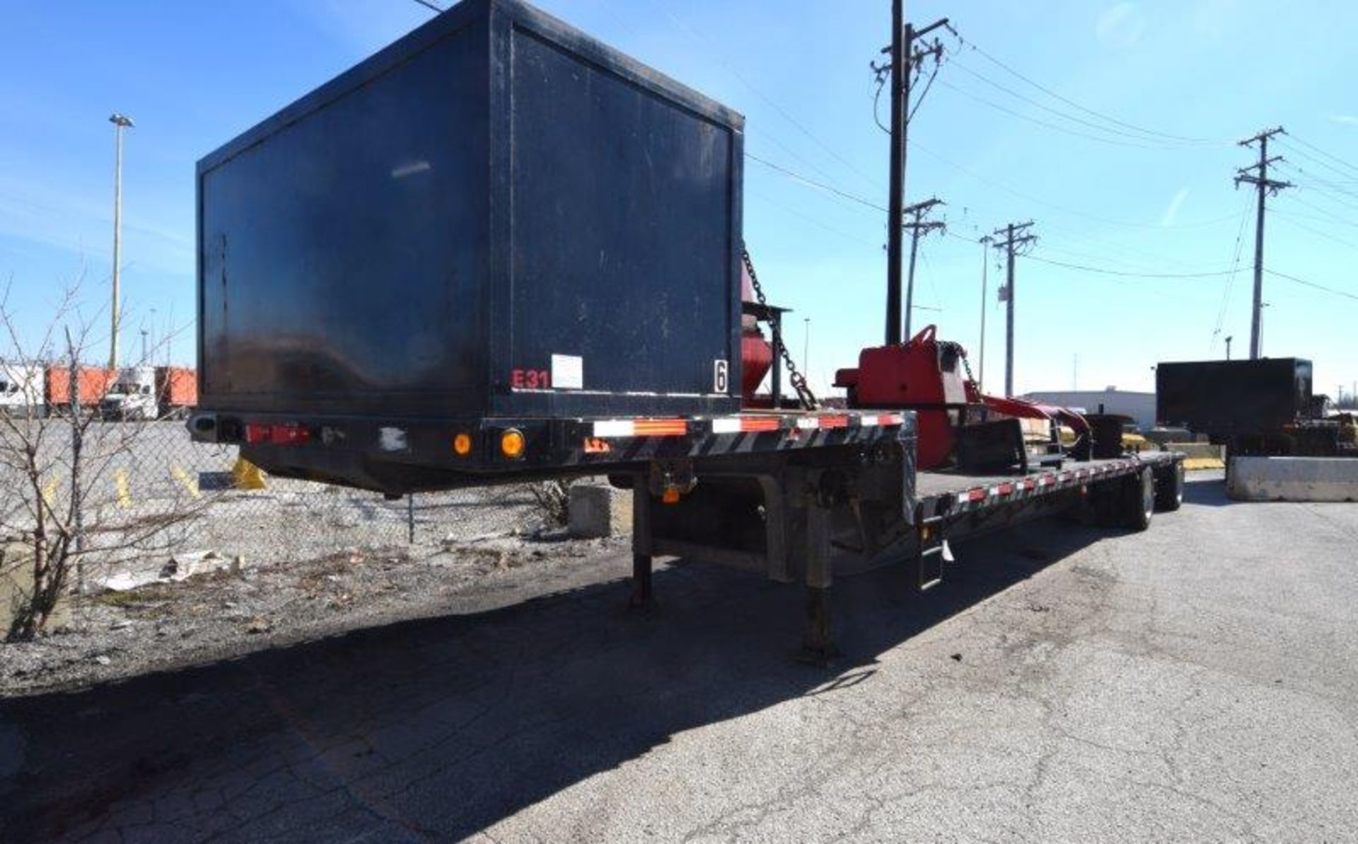 Peterbilt Tractor, Trail King Lowboy, Caterpillar 583H Pipelayer, Trailer with Auxiliary Equipment. - Image 50 of 68