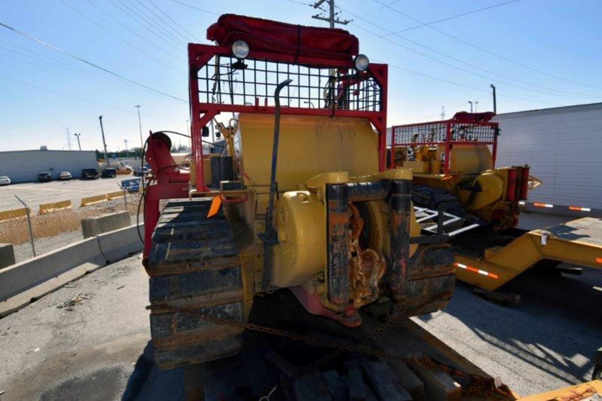 Peterbilt Tractor, Trail King Lowboy, Caterpillar 583H Pipelayer, Trailer with Auxiliary Equipment. - Image 7 of 68