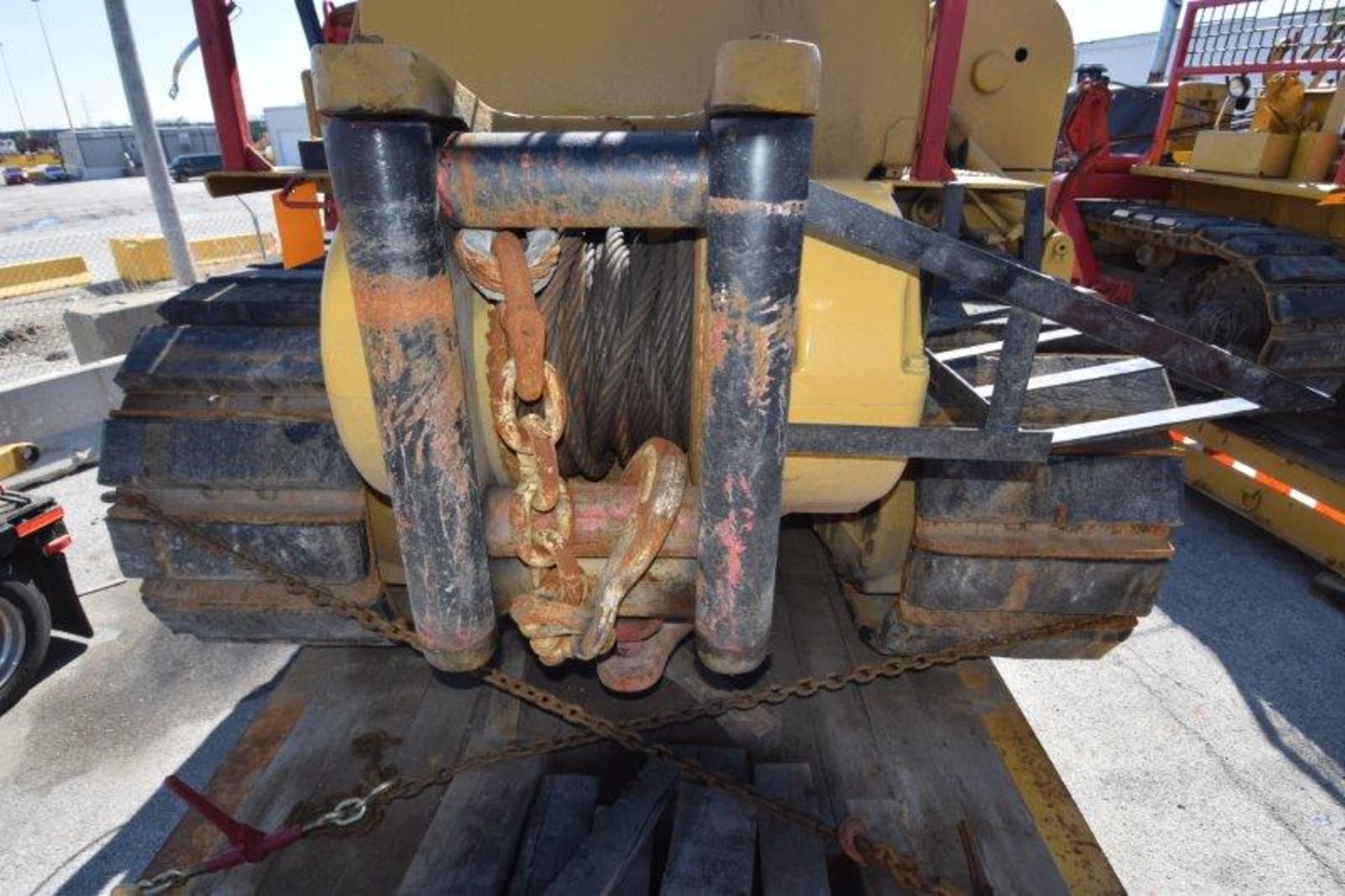 Peterbilt Tractor, Trail King Lowboy, Caterpillar 583H Pipelayer, Trailer with Auxiliary Equipment. - Image 9 of 68