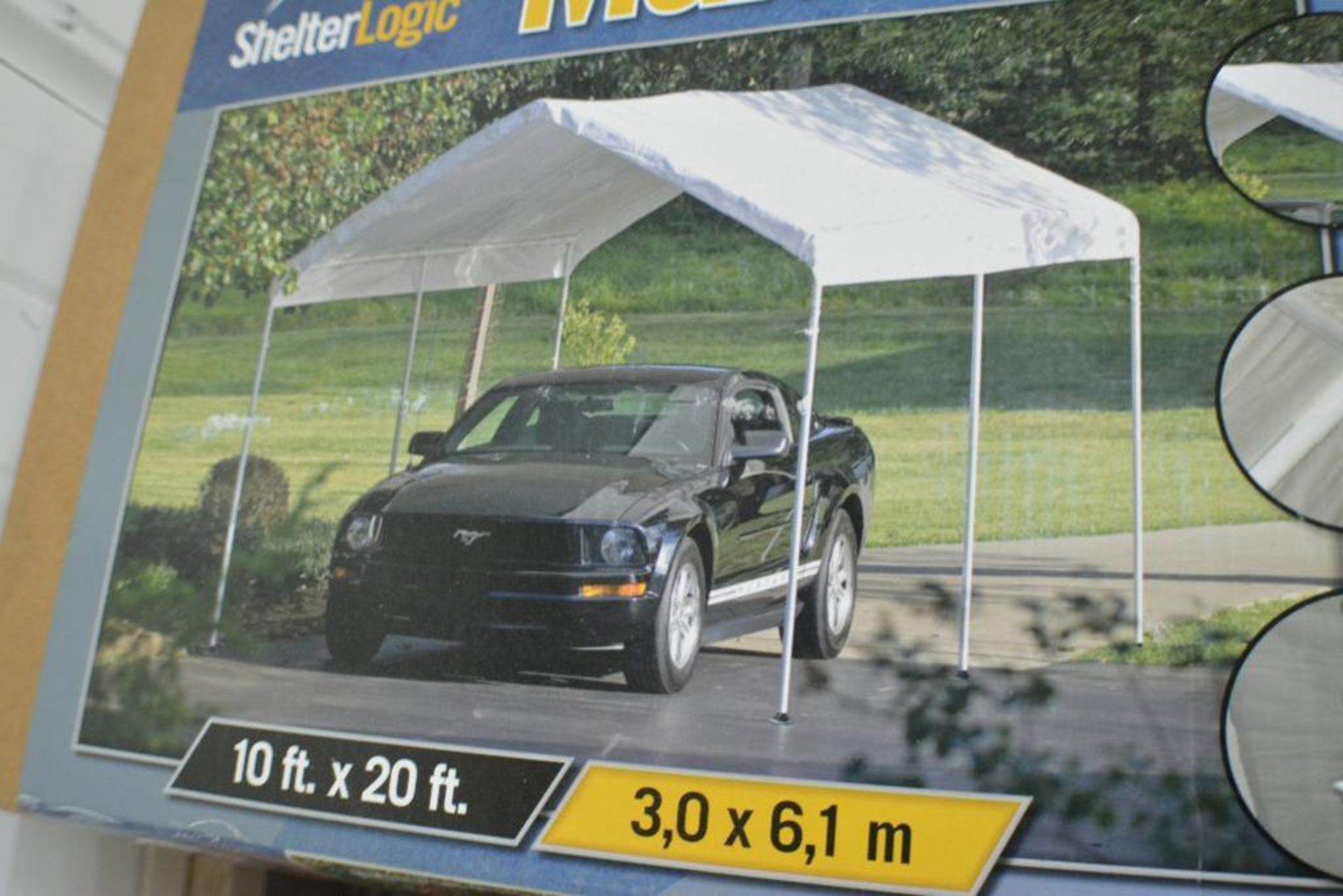 Max AP Canopy 10ft x 20ft by Shelter Logic Qty 2 One Lot - Image 6 of 7