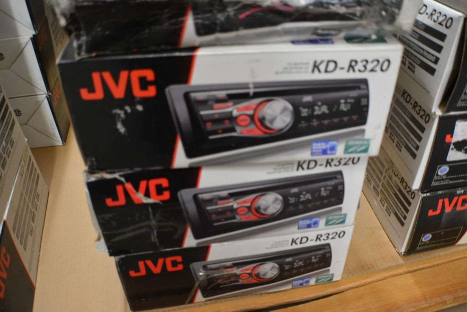 JVC Car Stereo Model KD-R320 Vehicle CD Receiver with Dual AUX/ Ready for Bluetooth (Some Stereos no - Image 2 of 2