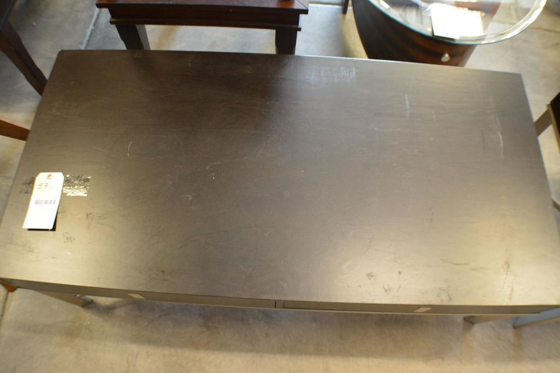 Wood/Metal Coffee Table - Image 2 of 8