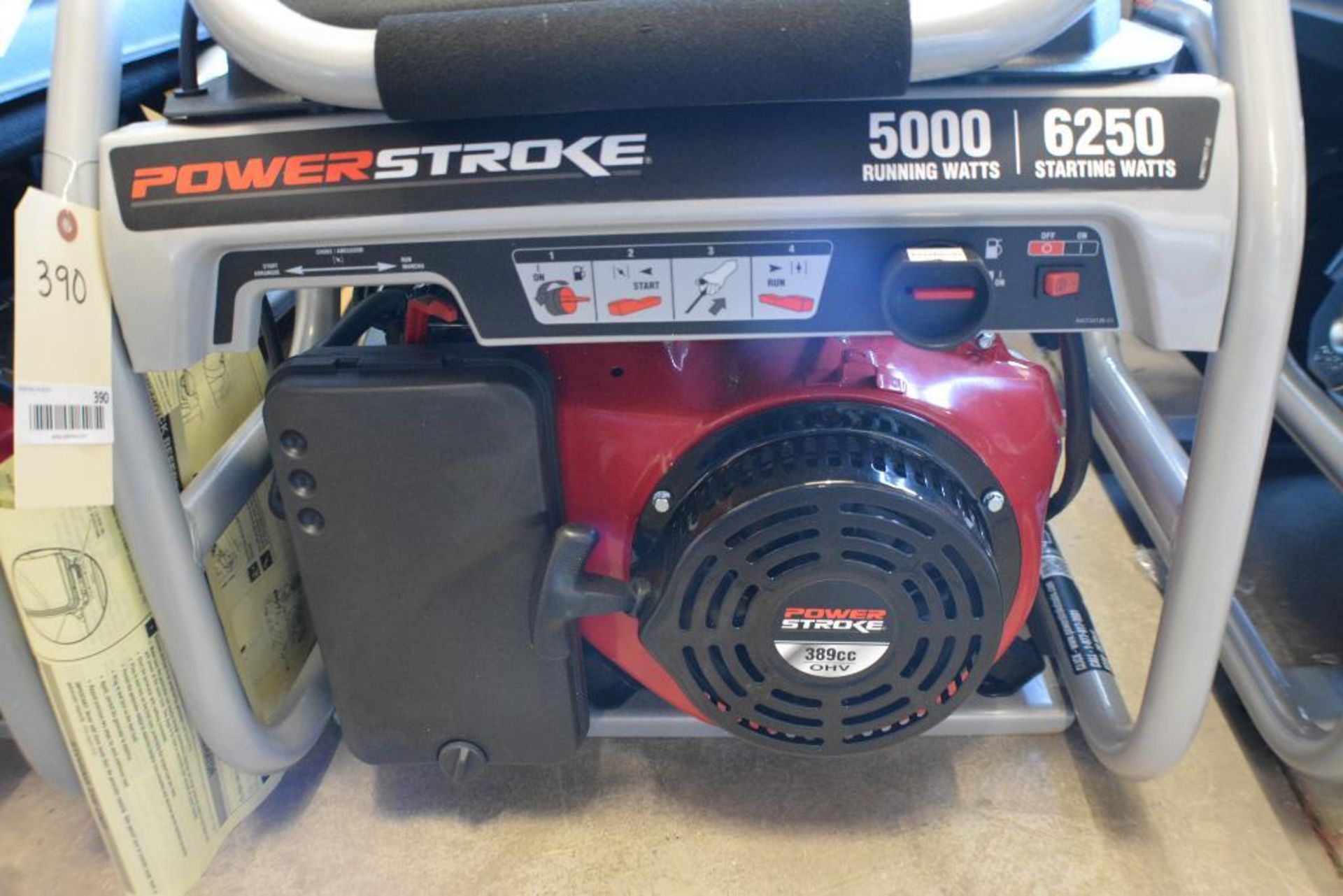 6250 Watts Gasoline Generator 389cc OHV Engine 4 Cycle 120/240V by Power Stroke - Image 2 of 4
