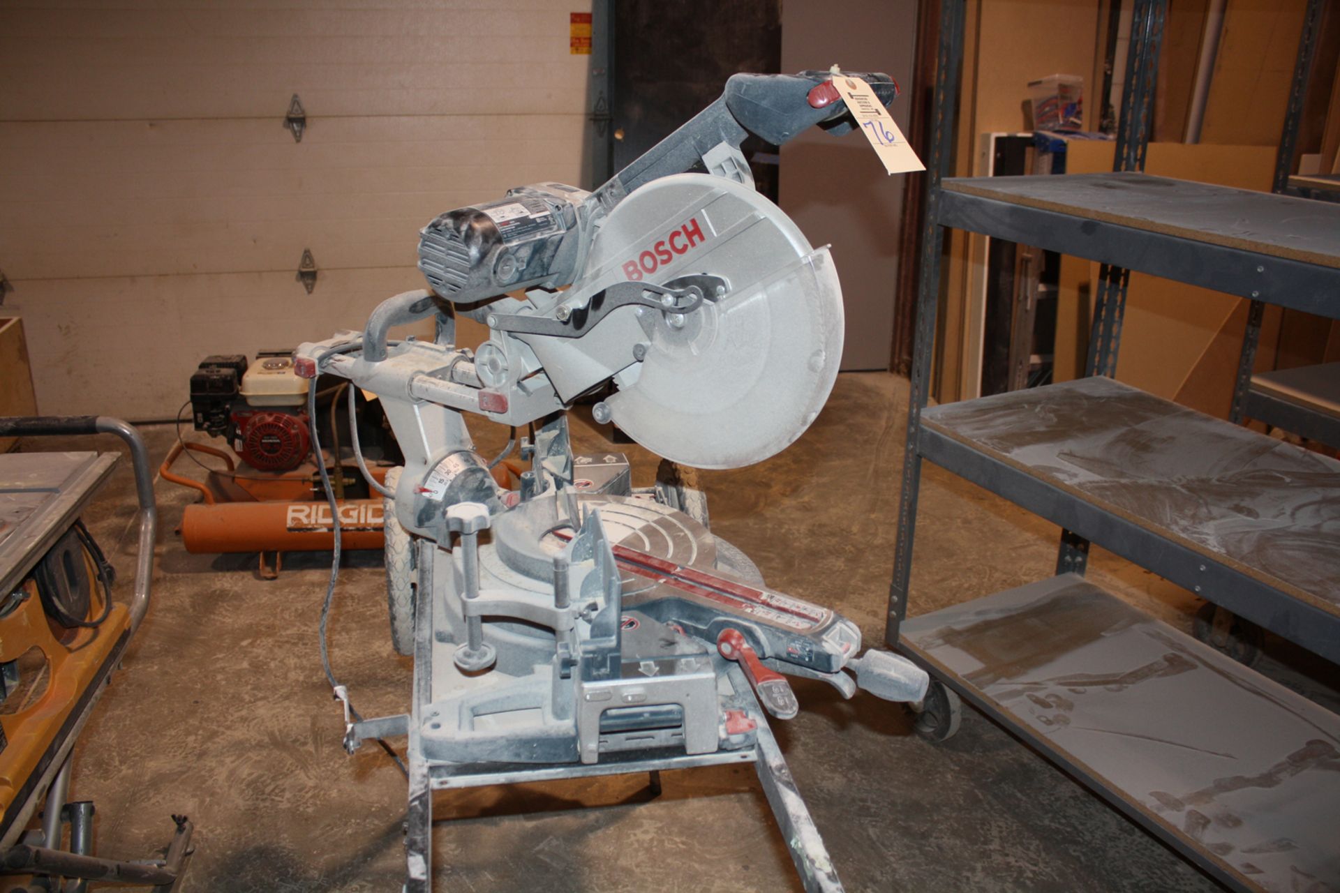 Bosch 5312 012”(305mm) Dual-Bevel Slide Miter Saw on stand - Image 7 of 8