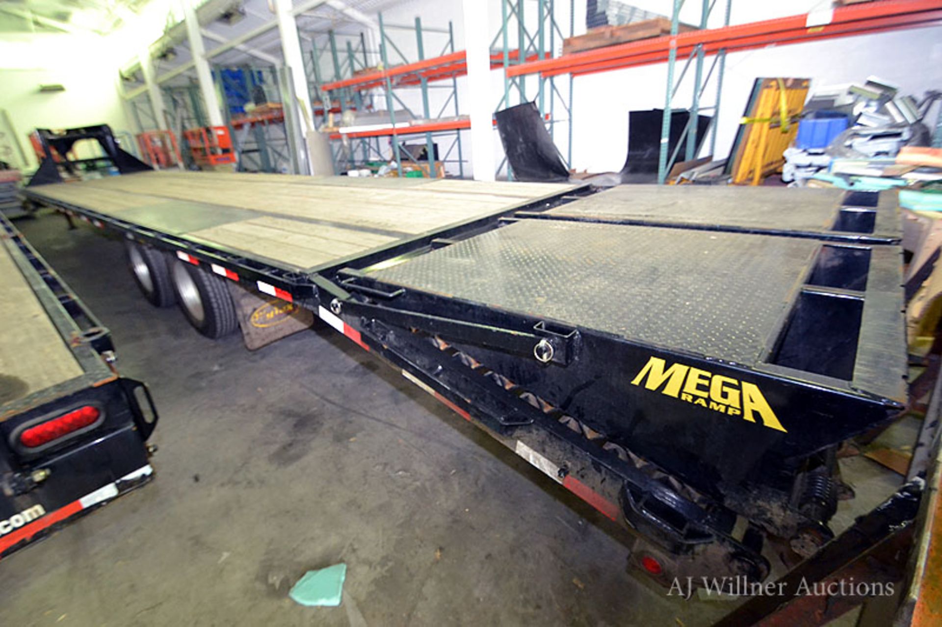 2015 Big Tex 22GNHD Dual Tandem Axle Gooseneck Flatbed Trailer VIN: 16VGX3528F6018455 w/ 102" Wide x - Bild 3 aus 5