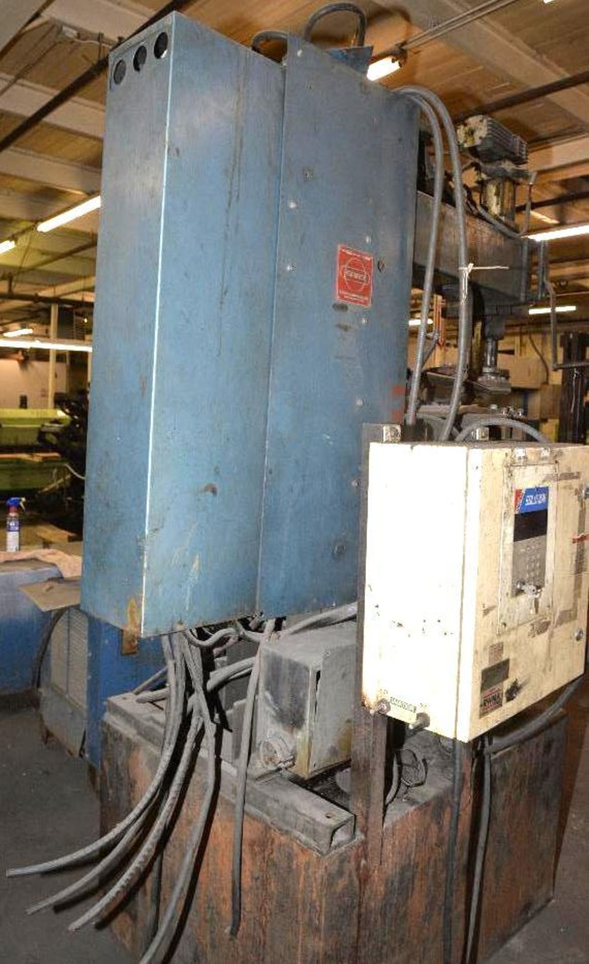 MOTSTAN DSSVETEMDSKIN RESISTANCE WELDING MACHINE NO. 106-S - TYPE 80-19- TYPE ZSDB 137N N 6160 - - Image 5 of 13