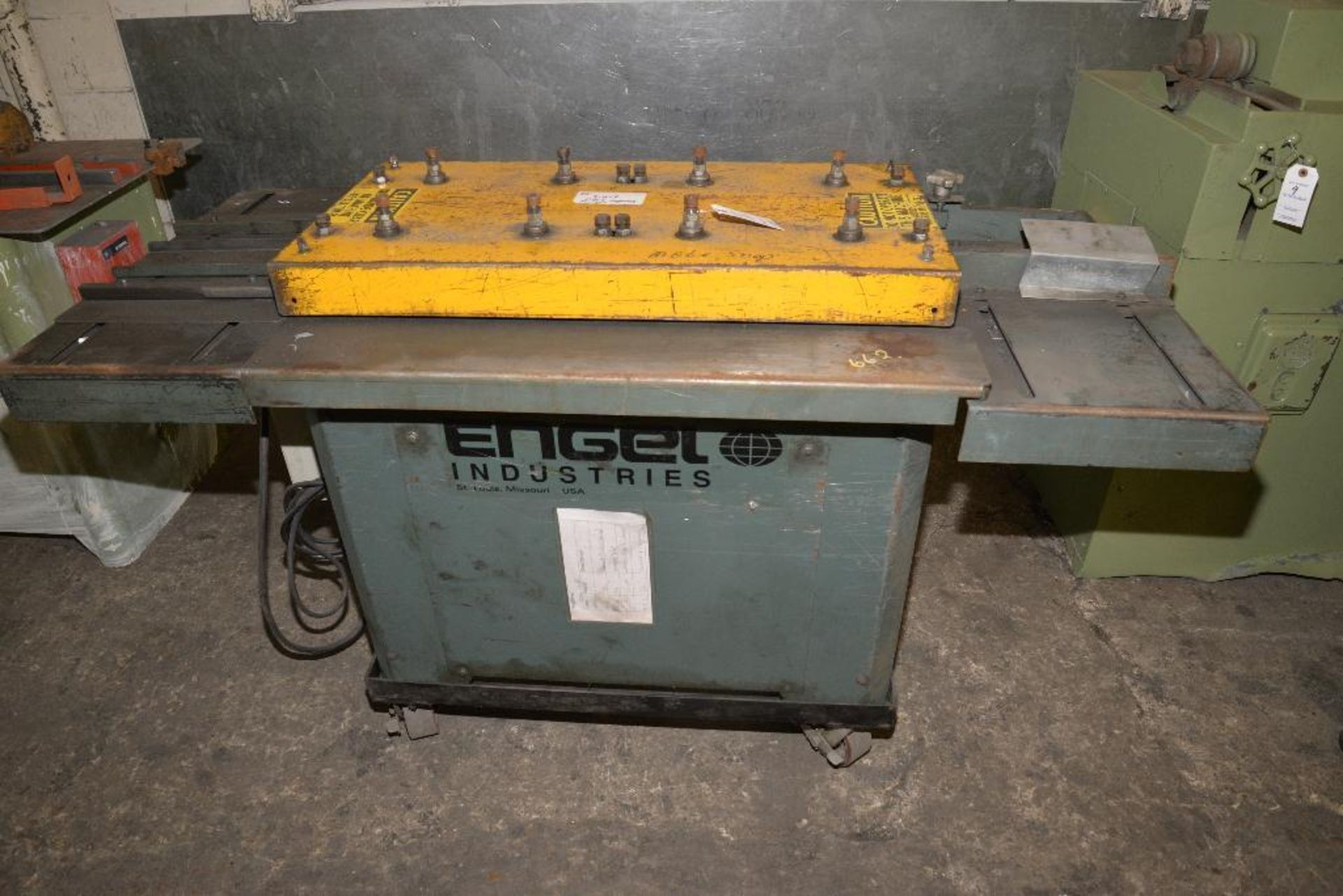 ENGEL INDUSTRIES ROLL FORMING MACHINE -MD. M-800-S S/N 3543-99 -230 VOLTS - 5 HP - 3 PHASE - (