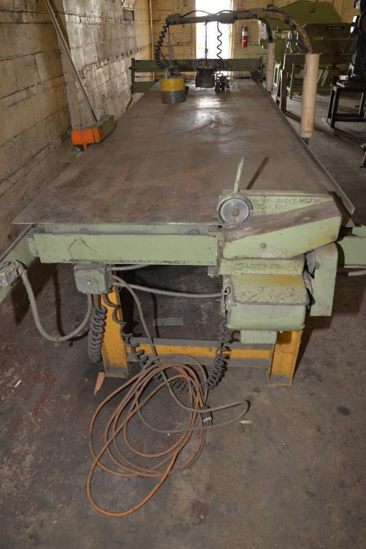 ENGEL SHOP MASTER MD. 101A-3-DM DUCT MACHINE S/N 22788-1 - STEEL TABLE - 2 ELECTRONIC MAGNETS - - Image 7 of 13