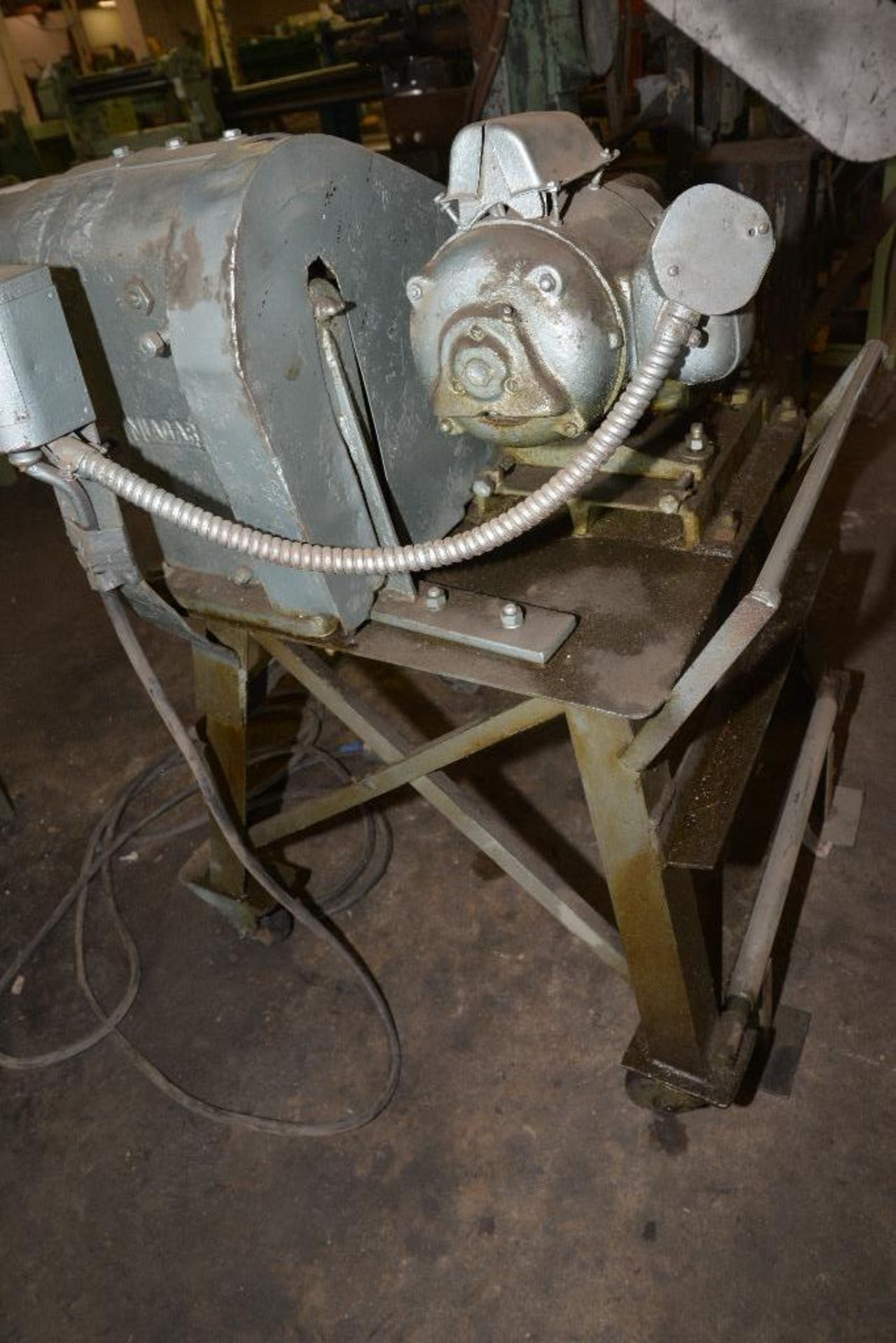 NIAGARA ROTARY MACHINE WELDED ON ROLLING STAND ARM HAS BEEN BROKEN & REWELDED - Image 10 of 11