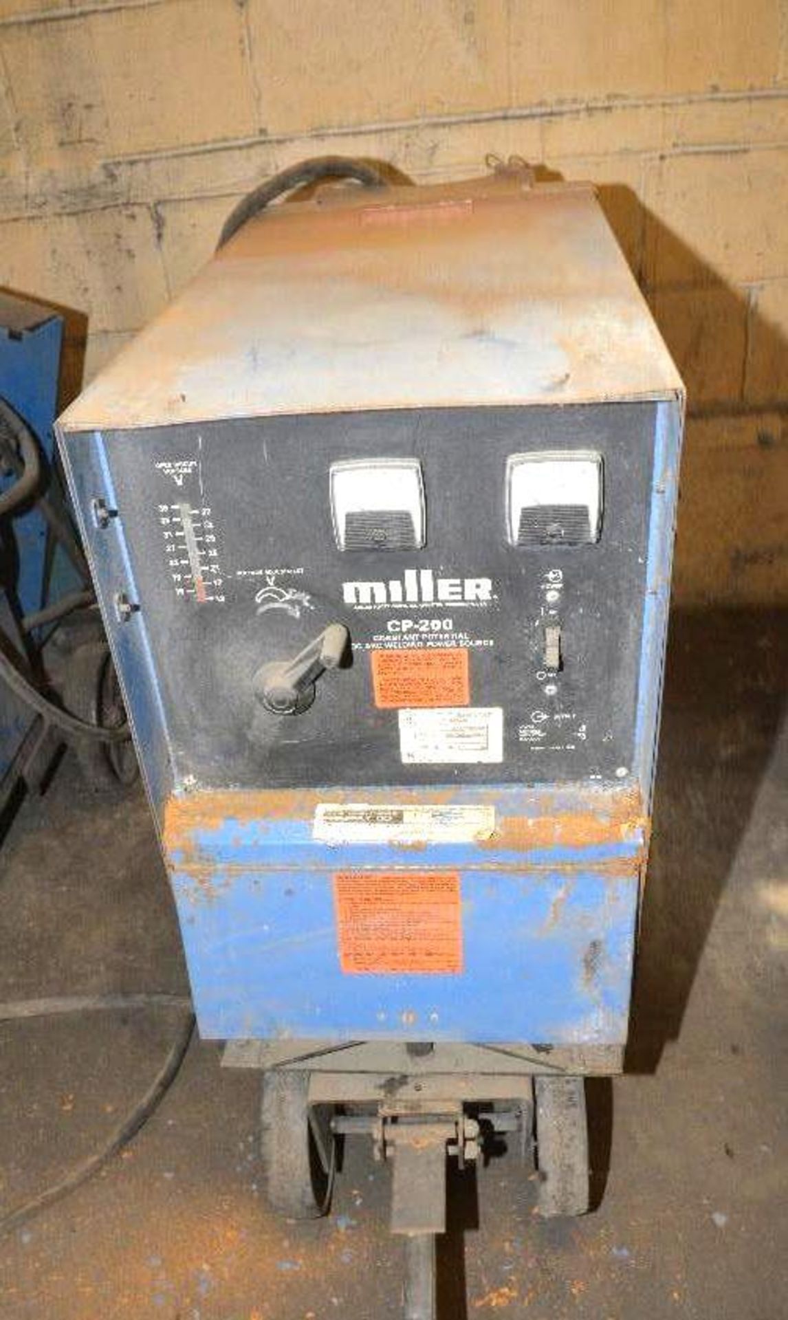 MILLER CP200 CONSTANT POTENTIAL DC ARC WELDING CONSTANT POTENTIAL DC ARC WELDING AND POWER SOURCE200