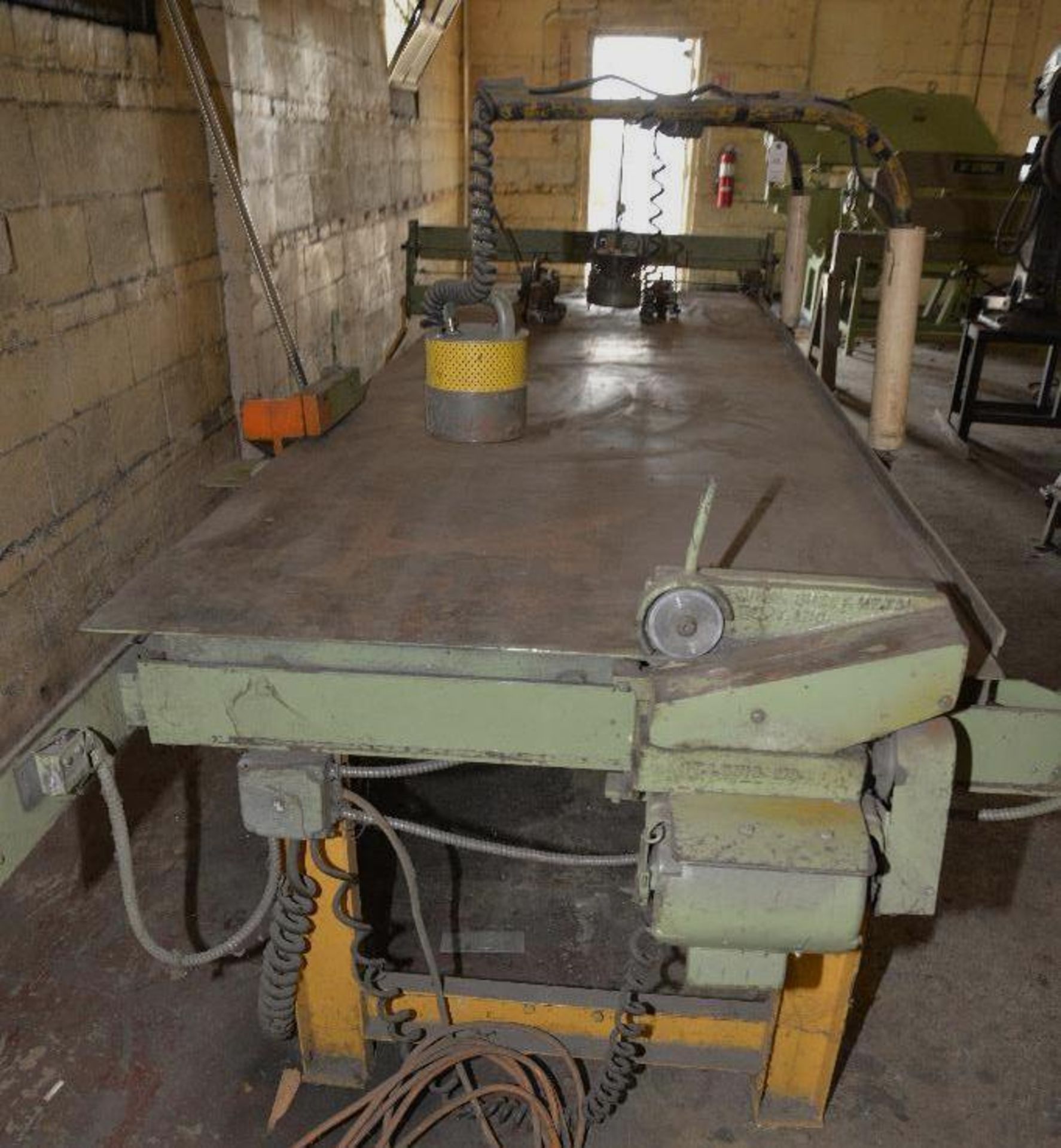 ENGEL SHOP MASTER MD. 101A-3-DM DUCT MACHINE S/N 22788-1 - STEEL TABLE - 2 ELECTRONIC MAGNETS - - Image 3 of 13