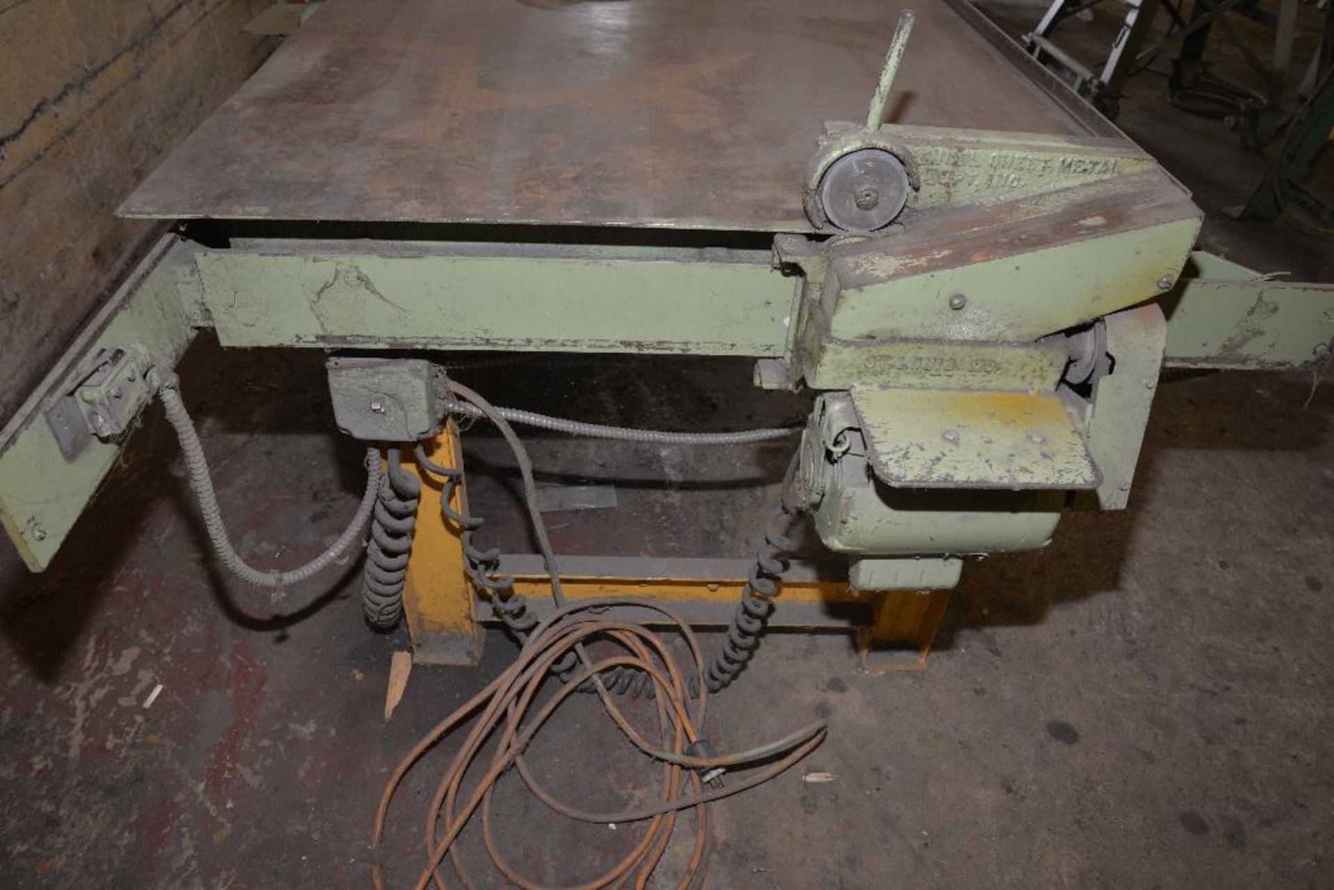 ENGEL SHOP MASTER MD. 101A-3-DM DUCT MACHINE S/N 22788-1 - STEEL TABLE - 2 ELECTRONIC MAGNETS - - Image 6 of 13