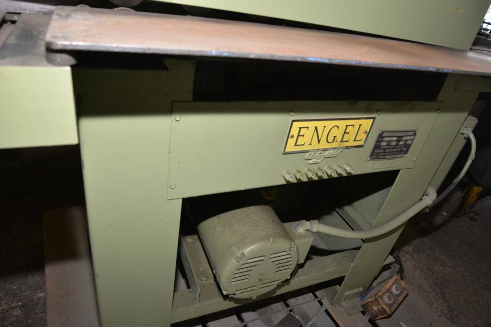 ENGEL MD. 800 B20 MACHINE (PARTS ONLY ) S/N: 6-999 - VOLTS 230 - 5 HP - 3 PHASE -SNAP LOCK